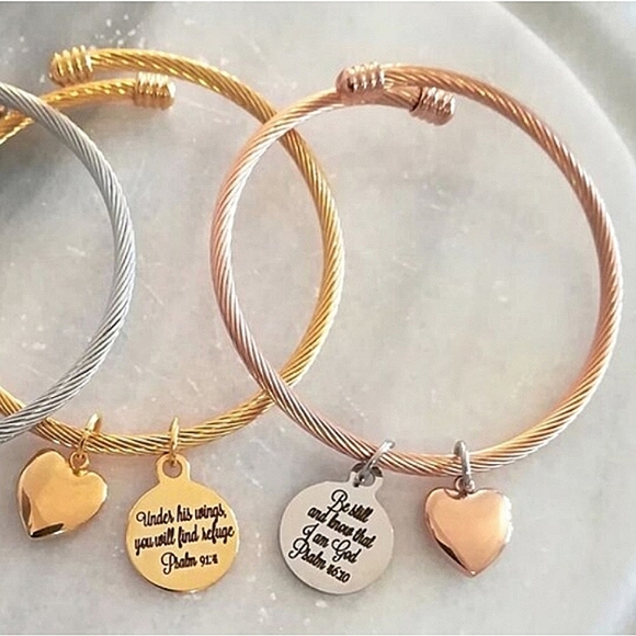 Christian Bible Verse Scripture Bracelet - Picture 3 of 3